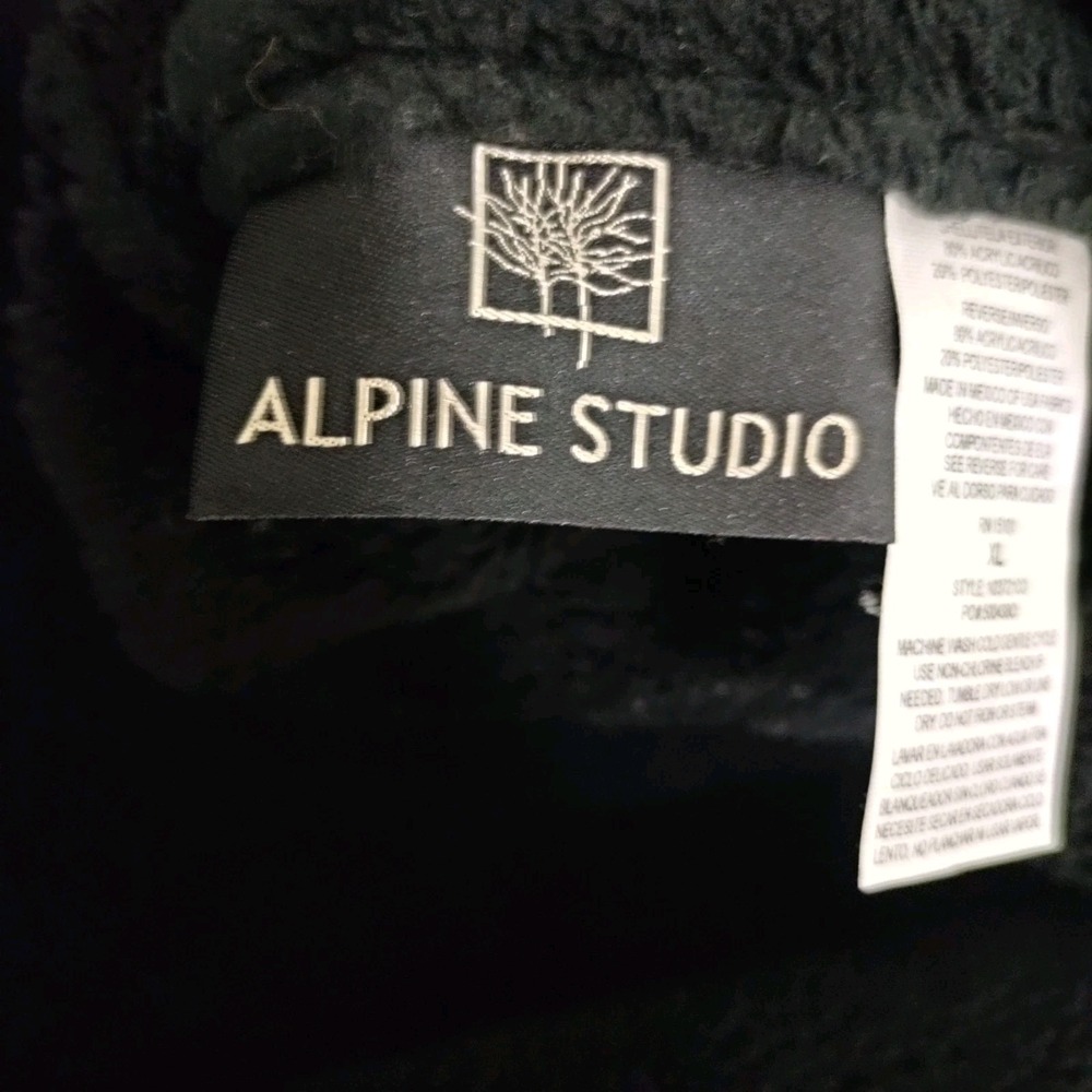 Alpine Studio Mountains Reversible Coat Size XLarge - Picture 3 of 7